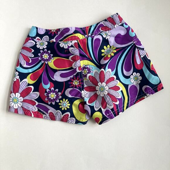 Kanu Surf Retro Hippie Floral Board Shorts - 5 - Picture 2 of 8